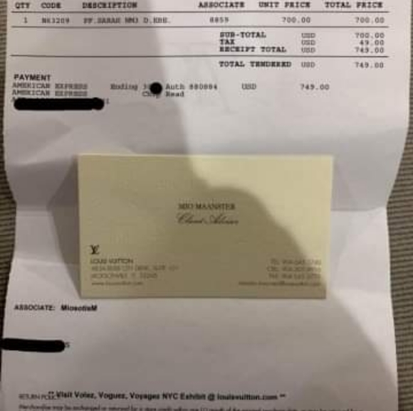 Authentic brand new LOUIS VUITTON Sarah wallet - Picture 6 of 6